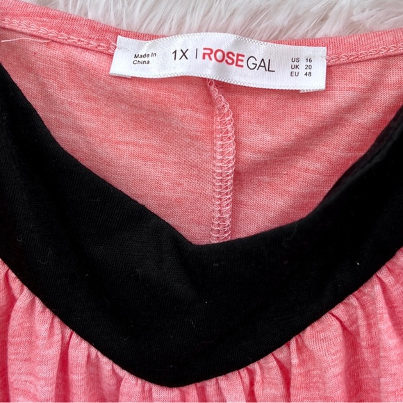 Rosegal Plus Size Women Tank Top 1X - Picture 3 of 9